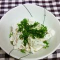 龍青空ママ's cooksnap of when they made 超☆簡単豆腐のゴマ・ねぎのっけ.