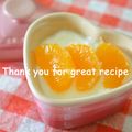カヌレ３１４'s cooksnap of when they made のせるだけ☆みかんヨーグルト.