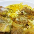 あなぼこ毛布's cooksnap of when they made *トロトロ卵なうちのカツ丼*.