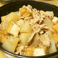 ぽりぽり拓庵's cooksnap of when they made 大根と豚肉と厚揚げの煮物.