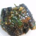 MAHACO's cooksnap of when they made 茄子と生姜と大葉のトロトロ煮.
