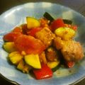 ひめるん♪'s cooksnap of when they made 豚肉とズッキーニの炒めもの.
