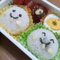 まゆピン's cooksnap of when they made ＊キャラ弁＊ハロウィンお化け弁当.