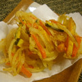 ニコニコ食べよう's cooksnap of when they made 崩れ防止に！私のかき揚げの揚げ方.