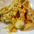 michiyo36's cooksnap of when they made ちょっと一品♪卵とちくわの炒めもの.