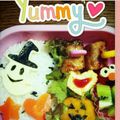 ☆さえにゃんまま☆'s cooksnap of when they made キャラ弁☆ハロウィン弁当.