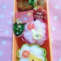 みうきー's cooksnap of when they made 真っ赤なハートのクローバー *お弁当*.