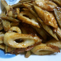 りり2012's cooksnap of when they made ごぼうとちくわの甘辛炒め☆.