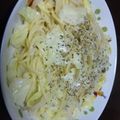 kanon0208's cooksnap of when they made フライパンだけ！簡単キャベツもやしパスタ.