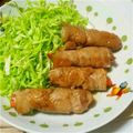 のしのし怪獣's cooksnap of when they made 野菜の肉巻き.