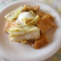 ともぴママ's cooksnap of when they made 白菜と揚げのおかか煮浸し.