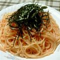 0719043's cooksnap of when they made とびこのクリームパスタ.