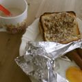 3姉妹ちゃんママ's cooksnap of when they made アーモンド＆バタートースト.