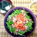 熟子さん's cooksnap of when they made 超カンタン☆ヘルシー焼肉丼.