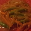 terapton's cooksnap of when they made 揚げずに南蛮漬風鯵のケチャップ甘酢ソース.