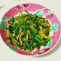 ☆snowdrop☆'s cooksnap of when they made 卵とほうれん草のバター醤油炒め♪.