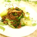 あやまるく's cooksnap of when they made ✿　青梗菜　と　肉炒め　✿.