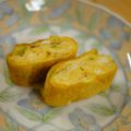 あくろsan's cooksnap of when they made 残った枝豆を玉子焼きに☆in チーズ入り.