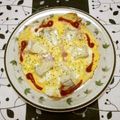 puniＫ's cooksnap of when they made カマンベールで☆オープンオムレツ☆.