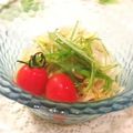 あやまるく's cooksnap of when they made 豆もやしのナムル。.