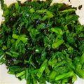 pinkpooh78's cooksnap of when they made 海苔まみれ～春菊のおひたし.
