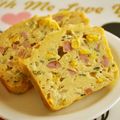 ゆづちゃま's cooksnap of when they made 惣菜ケーキ☆おからケークサレ　ドイツ風味.