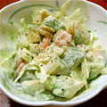 ももくりーず's cooksnap of when they made エビとアボカドのマヨネーズサラダ.