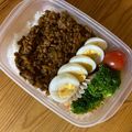 YUZUMARU1's cooksnap of when they made ドライカレー弁当♡.