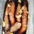 ちゃちゅ2's cooksnap of when they made 本格カンジャンセウ★えびの醤油漬け.