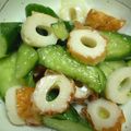myukitty's cooksnap of when they made たたきキュウリとちくわのピリ辛.