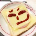 ayaakari's cooksnap of when they made 簡単すぎる★逆ピザトースト.