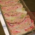 Emihat's cooksnap of when they made ベーコンと豚ひき肉の白菜ミルフィーユ.