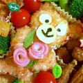 ドナ好き好き's cooksnap of when they made ダッフィ弁当♪（キャラ弁）.
