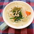 ★しょーこ★'s cooksnap of when they made ♡♡ホｯこり温まる豆乳スープ♡♡.
