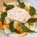 kawakoyu's cooksnap of when they made ヘルシー！めかじきと野菜のレンジ蒸し.