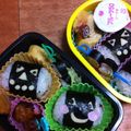 viviクロ's cooksnap of when they made ハロウィン気分なおにぎりくん☆キャラ弁.