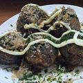 玉旭酒造・酒肴でGo's cooksnap of when they made カリッとろ～り☆大阪風たこ焼き.