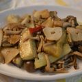 よっしゃん's cooksnap of when they made ナスとエリンギのぺペロンチーノ.
