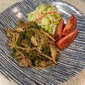 akoママクック's cooksnap of when they made 豚こま肉ピーマンもやしのオイスター炒め.
