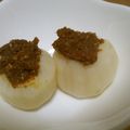 ellyblossom's cooksnap of when they made 簡単 蒸しかぶの柚子味噌のせ.