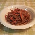 オレンジリング's cooksnap of when they made きんぴらごぼう.
