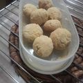 まあむ★'s cooksnap of when they made 簡単✿おからきなこだんご。゜✿.