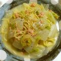 なるchan's cooksnap of when they made 簡単ずぼら飯☆白菜と鮭のクリームパスタ.