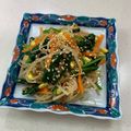 あっこ姉's cooksnap of when they made 豆モヤシと小松菜のナムル☆お酢をプラス☆.