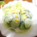 ramieru's cooksnap of when they made 簡単☆時短 コーンときゅうりのサラダ.