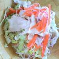 若鬼嫁あきちゃん's cooksnap of when they made シャキシャキ野菜と豚しゃぶサラダ☆.