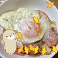 ケロケロ蛙's cooksnap of when they made ♪スペシャル目玉焼き♪のっけご飯★.