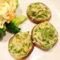 sckkmkr's cooksnap of when they made 居酒屋メニュー☆椎茸の明太ネギマヨ焼き.