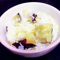 72min02's cooksnap of when they made シンプル簡単☆さつまいもごはん.