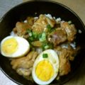 450μmの天体観測's cooksnap of when they made 定番☆鶏モモ肉と卵の煮物.
